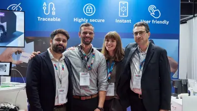 Origify Team auf einem Event