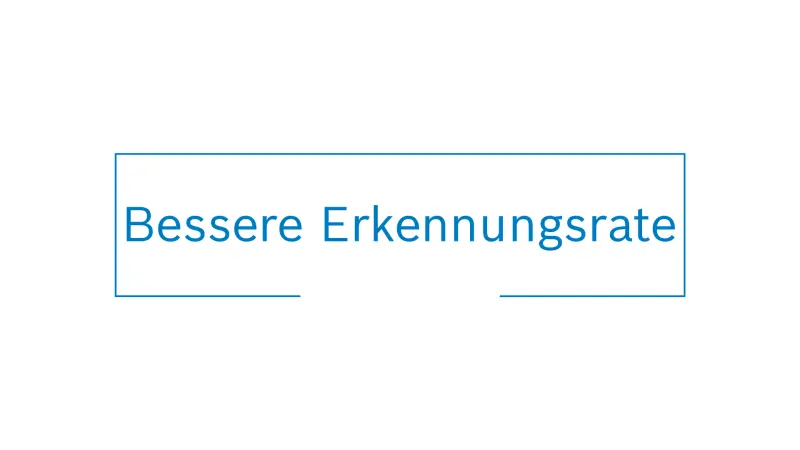 Kennzahl zur Leistungsverbesserung: 3 Prozent höhere Erkennungsrate bei der Objekterkennung