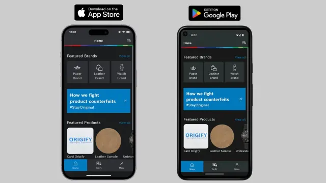 Download the Verify Origify App