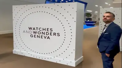 Picture of the entrance of Watches and Wonders Geneva