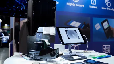 Image of the IoT platform Origify, consisting of SaaS, smartphone apps,  and camera-based hardware